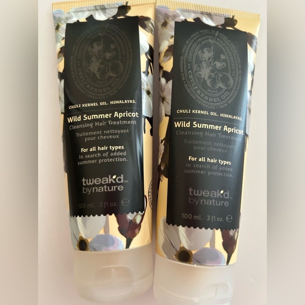 Tweakd Wild Summer Apricot Cleansing Hair Treatment DUO | 3 fl. oz. | SEALED
